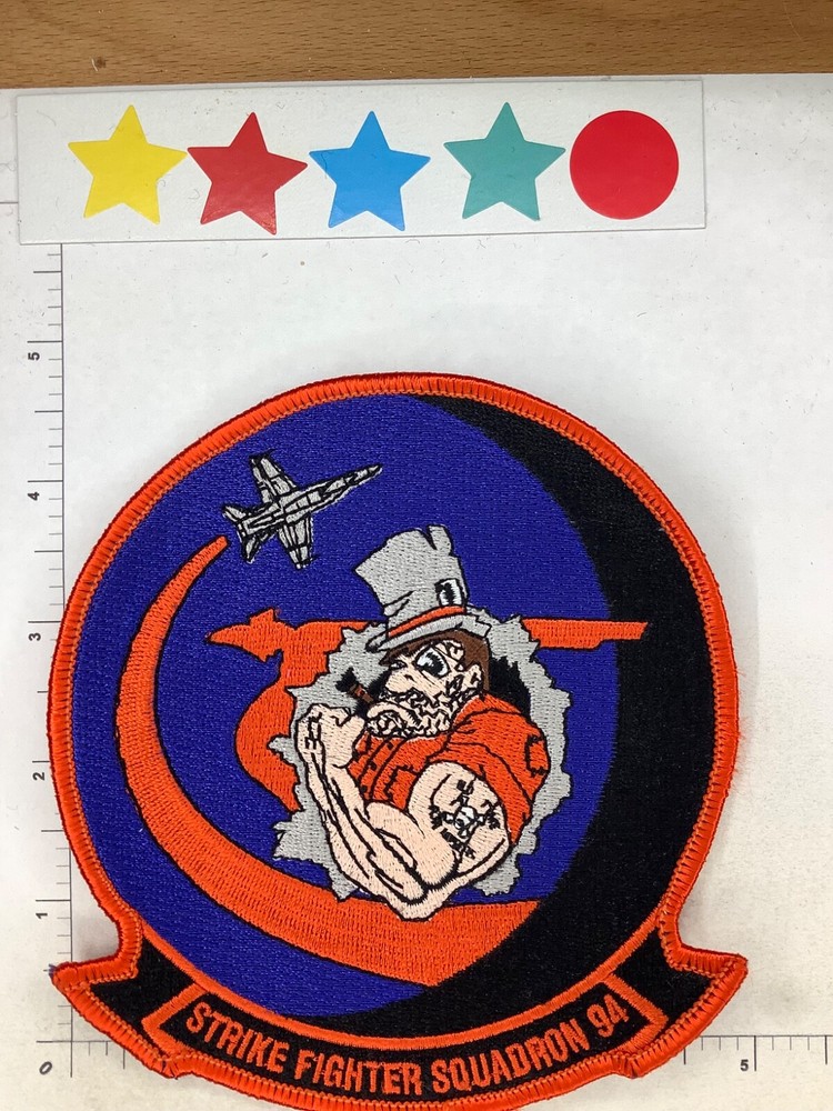 US NAVY STRIKE FIGHTER SQD 94 SQUADRON PATCH