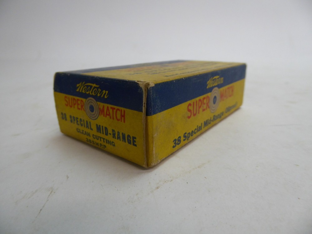 Western Super Match 38 Special Mid-Range Empty Box