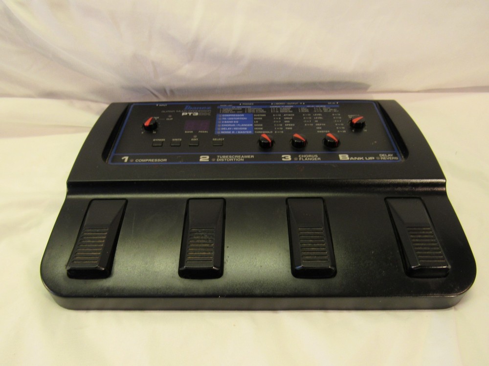 Ibanez PT3DX Guitar Multi-Processor Pedal SSL-P3D-0101A