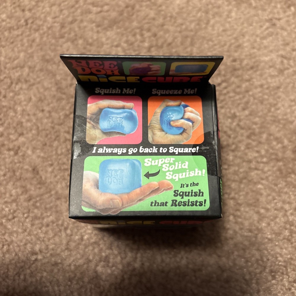 Nee Doh Nice Cube Blue