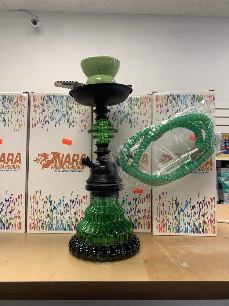Small Vintage Ceramic Decorative Turkish Hookah