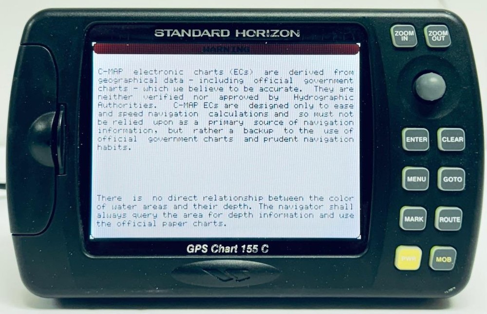 Standard Horizon CP155C GPS Chart Plotter GPS Display