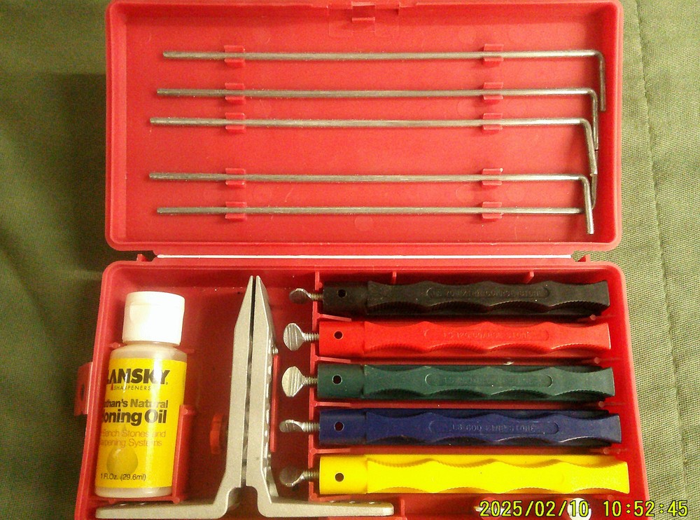 Lansky Deluxe 5-Stone Sharpening System