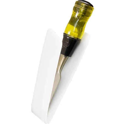 Occidental Leather 2006 2� x 6� White Polypropylene Tool Pocket Shield Insert