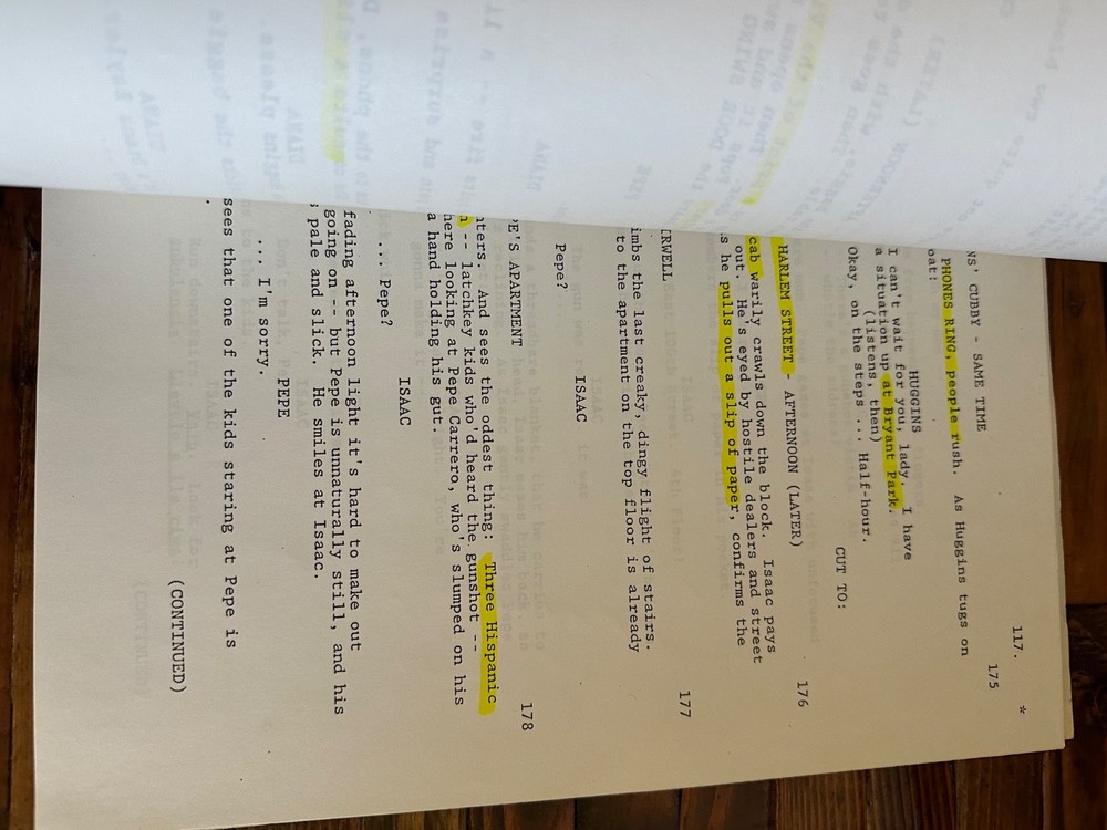 THE FINAL ANALYSIS UMA THURMAN RICHARD GERE MOVIE ORIGINAL SCREENPLAY SCRIPT