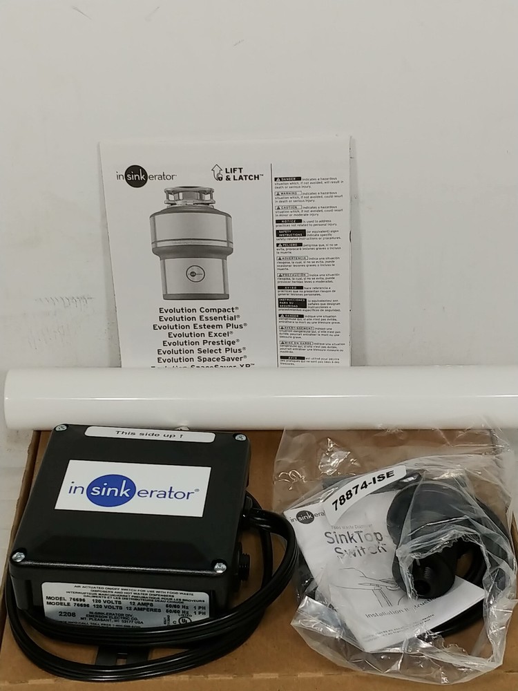 InSinkErator 74552AY Installation Kit New- Old Stock