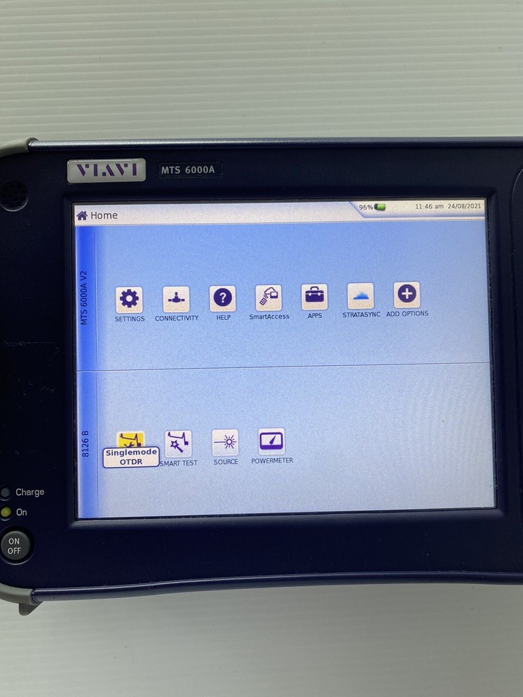 Viavi MTS 6000A V2 With 8126 B OTDR Single Mode