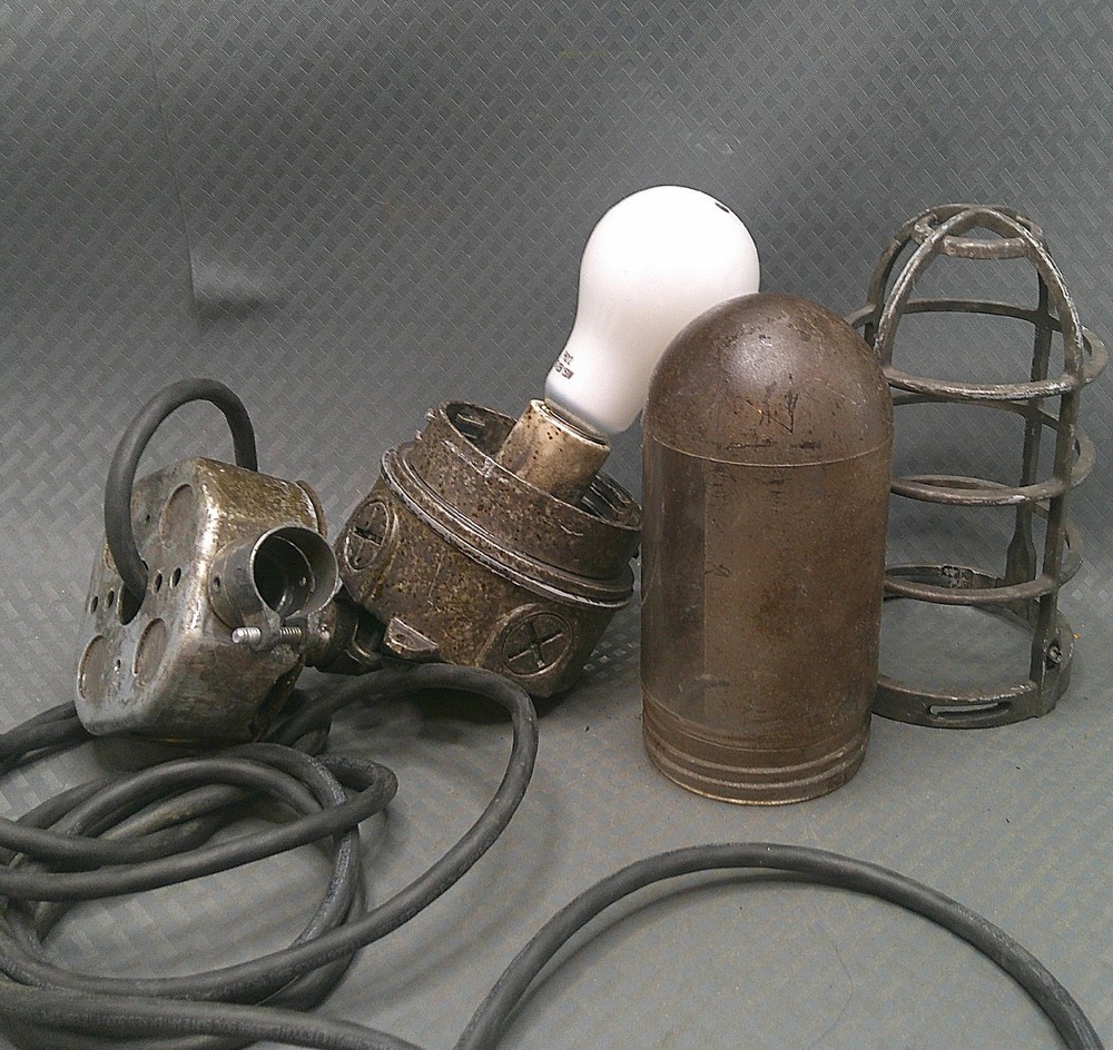 OFFICIAL MARVEL STUDIOS PROP Vintage Industrial Explosion Proof Light Lamp COA