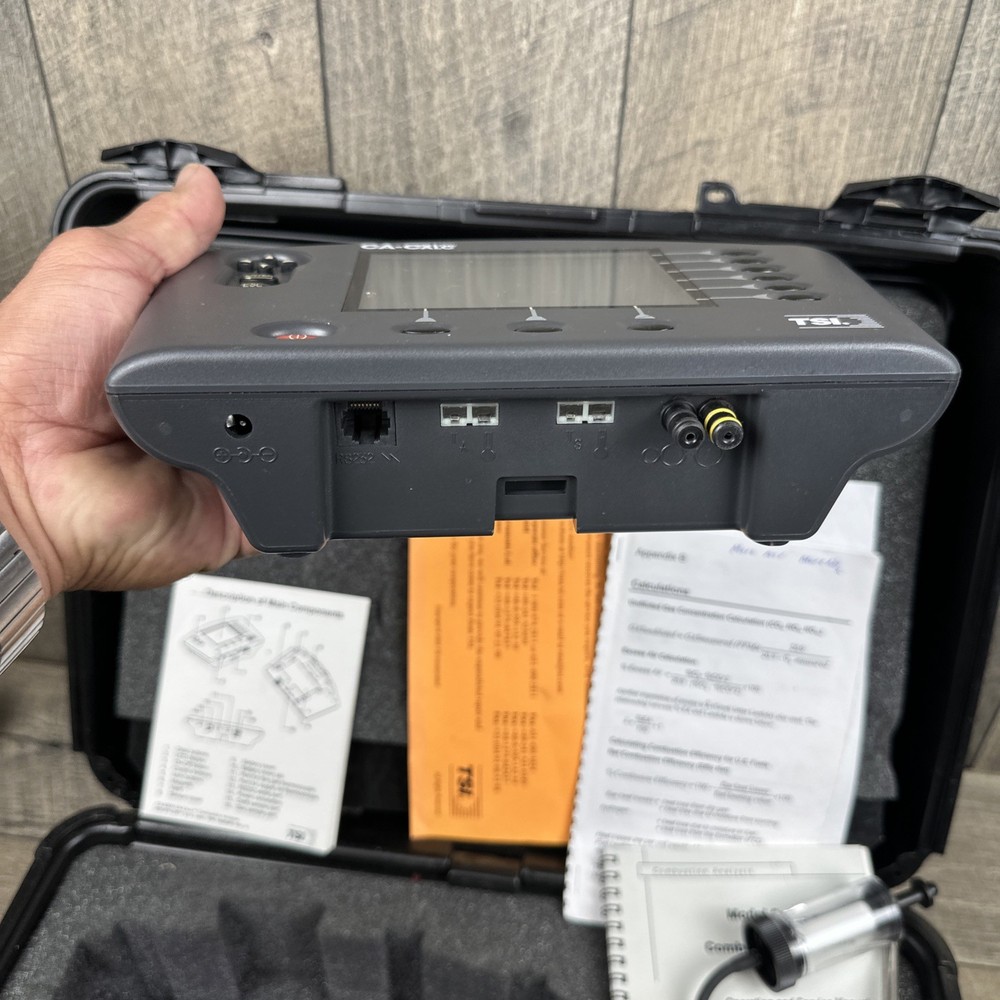 TSI CA-Calc 6203 Combustion Analyzer ⚠️Powered On Sold As-is⚠️