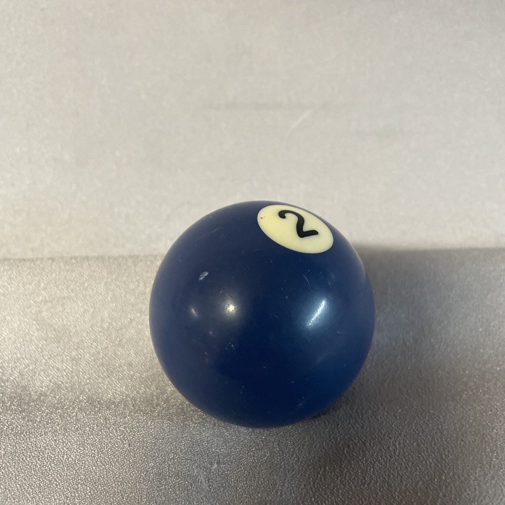Replacement Pool Billiard Pool Ball #2 Ball 2 1/4” Diameter