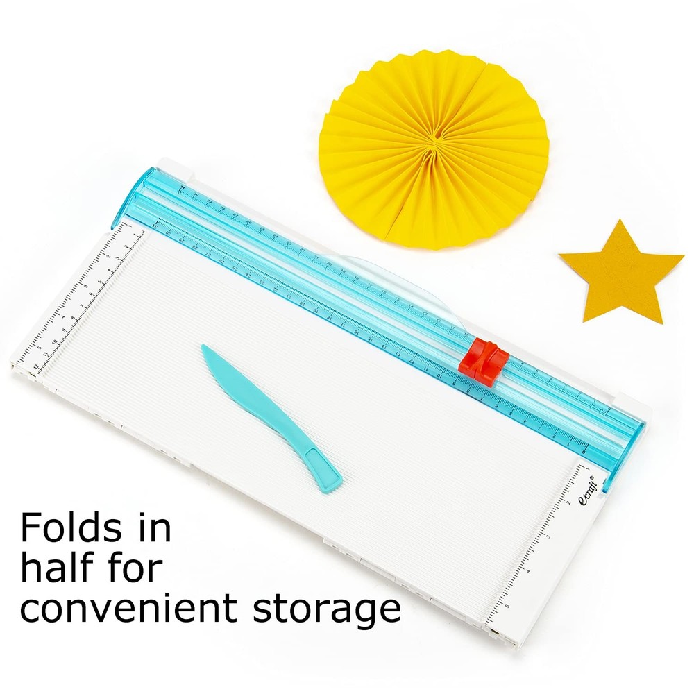 12 x 12inch Trimmer Cutter Score Board, Scoring Tool with Folding, for Making...