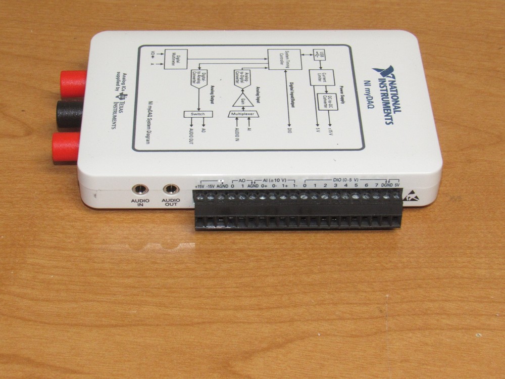 National Instruments NI myDAQ Student Instrumentation Device - UNTESTED