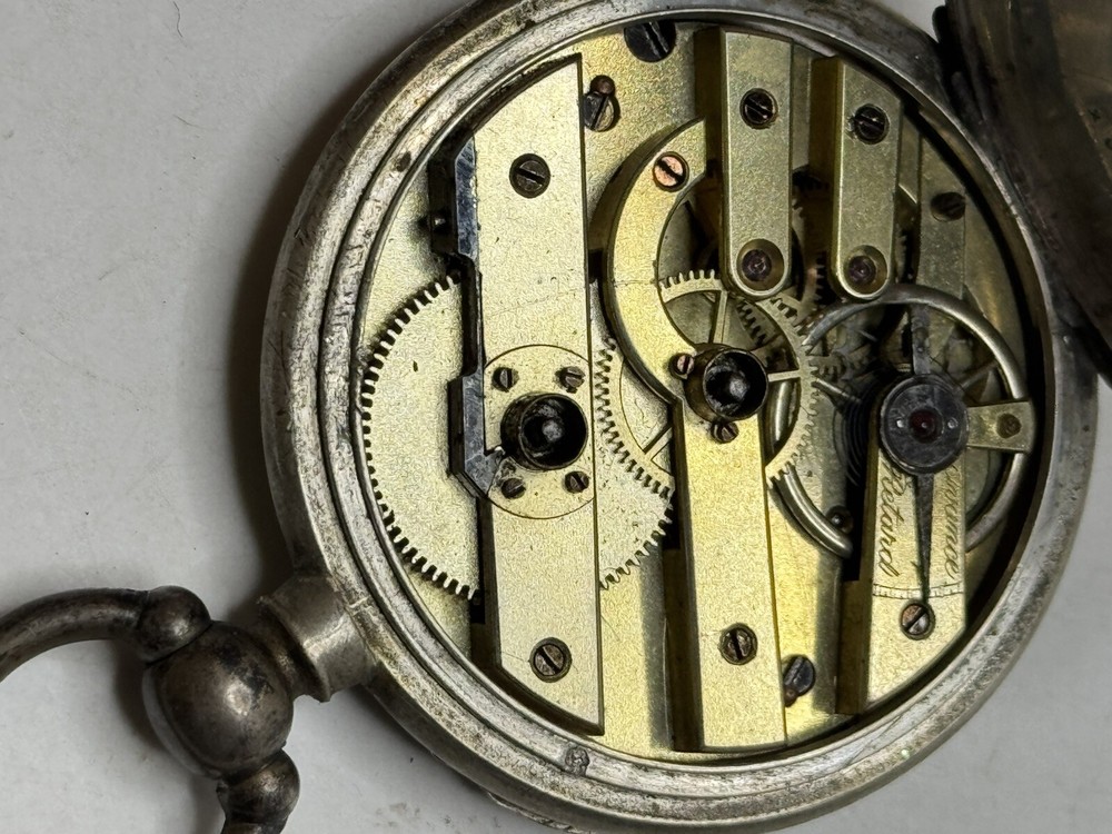 Decouflet A Falaise pocket watch Silver