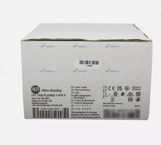 New Sealed Allen Bradley 1606-XLS480E-3 Module