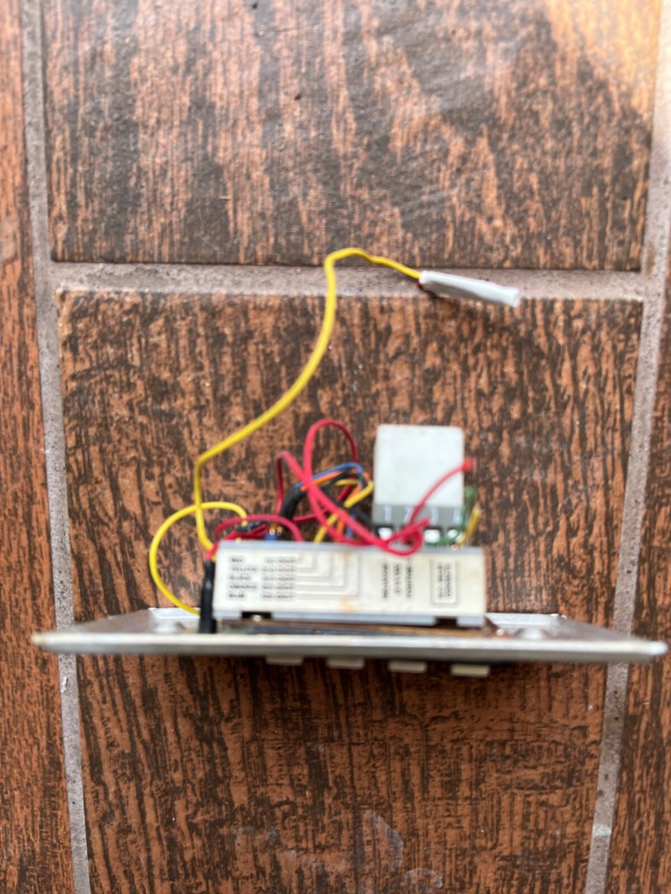 Corby 7020 Numeric Keypad Panel Single-Gang 2 LED Indicators for Security System