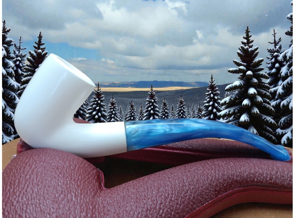 Block Meerschaum Blue Ocean Pipe