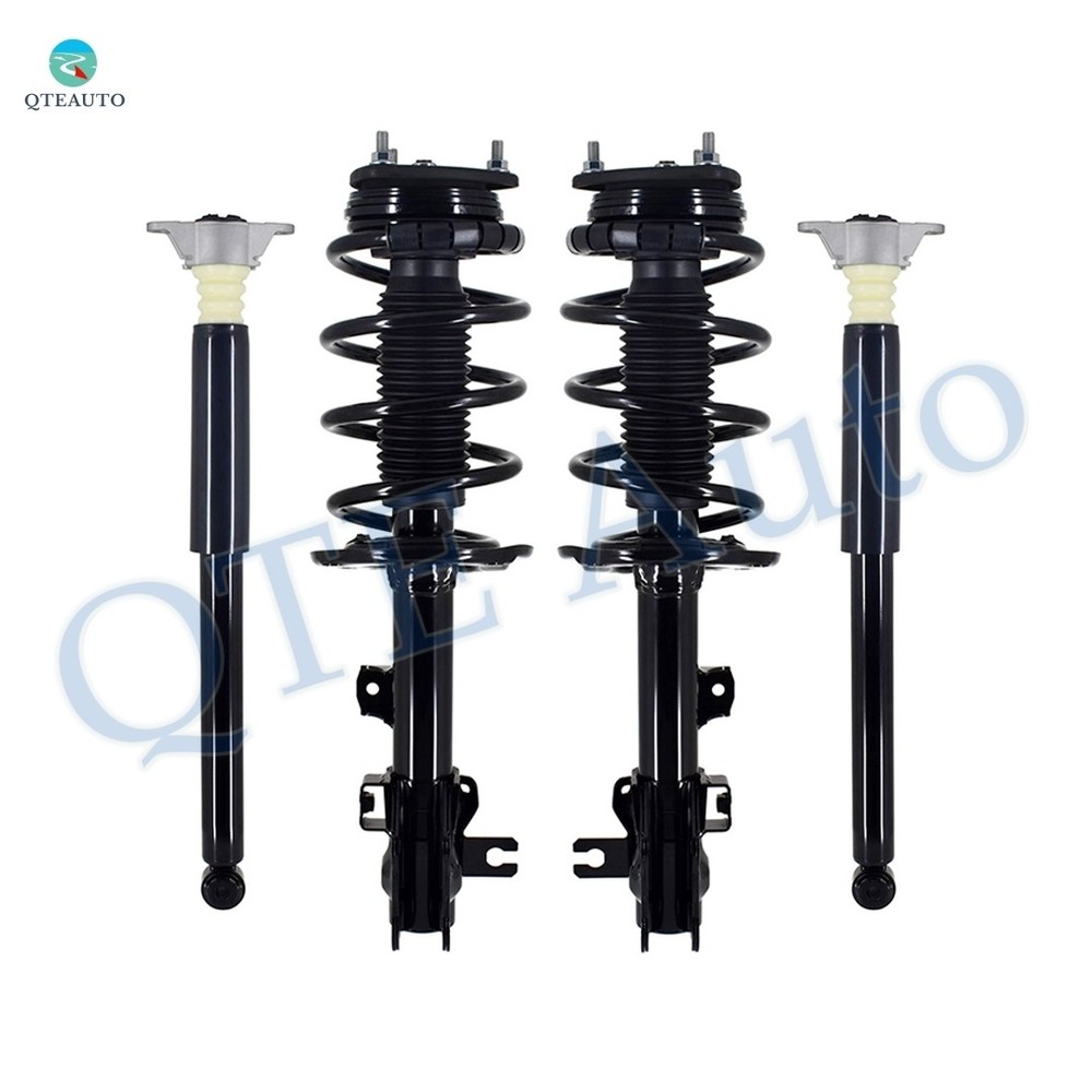 Set Front Quick Complete Strut-Rear Complete Shock Kit For 2016-2018 Mazda CX-9