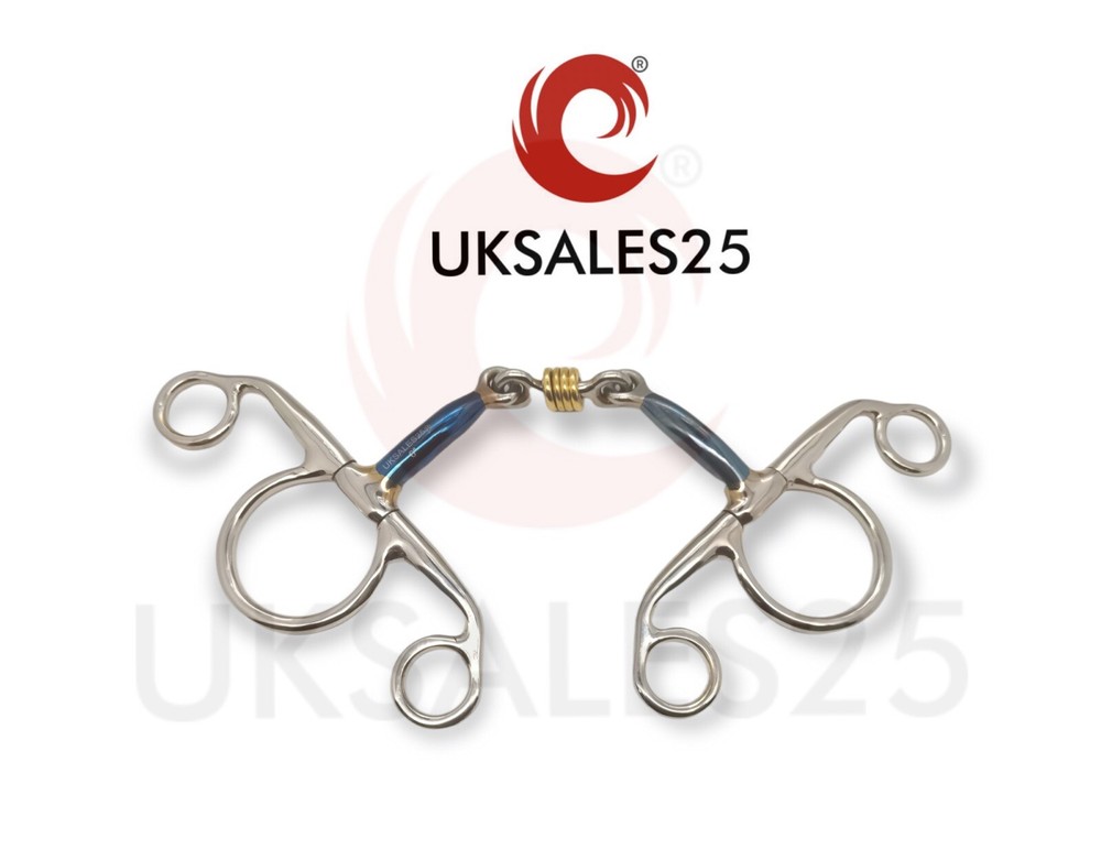 Sweet Iron Blue Elevator Bit / Brass Rollers (UKSALES25®) *SAME DAY DISPATCH*