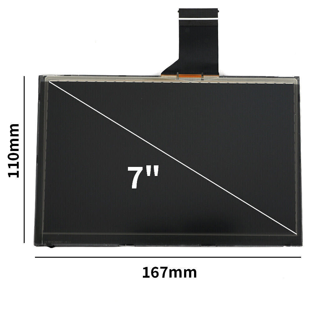 7" LCD Display Touch Screen For 2017-2020 Jeep Compass Radio Navigation Replace