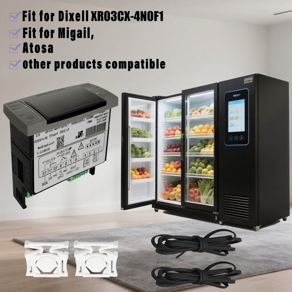 Temperature Controller for Dixell with Sensor Probe XR03CX-4N0F1