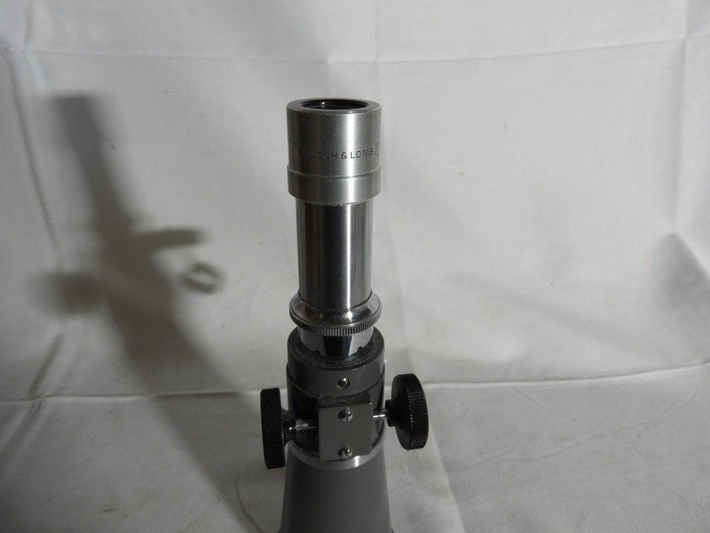 Vintage Direct Microscope w/ Bausch & Lomb 10x Eyepiece, Missing Flashlight