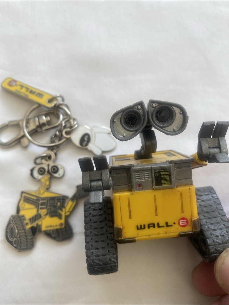 Wall E Wall-E Disney Pixar Character & Key Ring Evie Thinkway Keyring Disney
