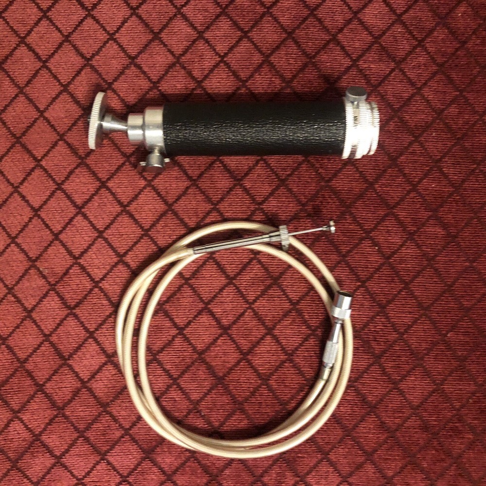 Vintage Shutter Release Cable 36” & Mini 6” Tripod