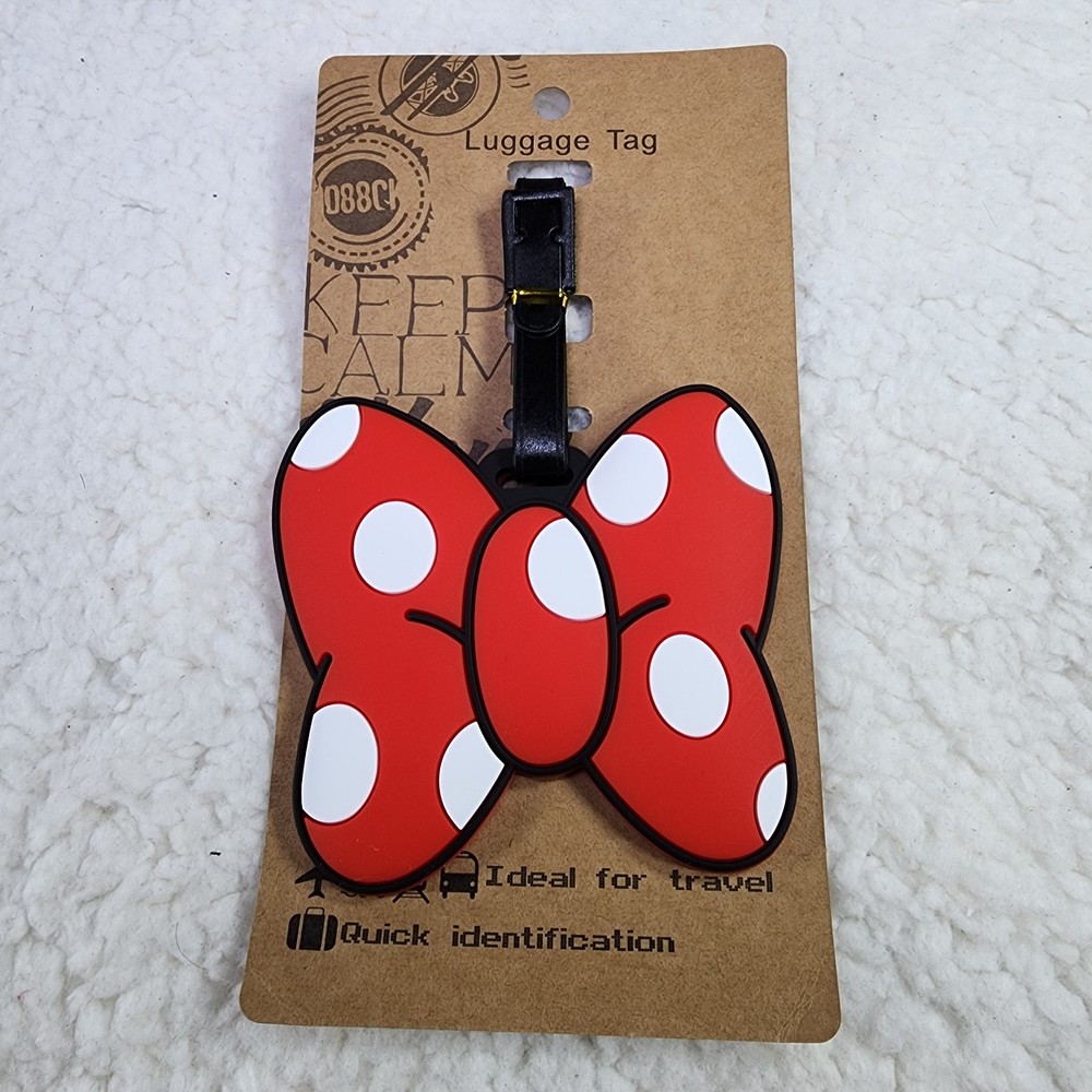 Minnie Mouse Luggage Tag