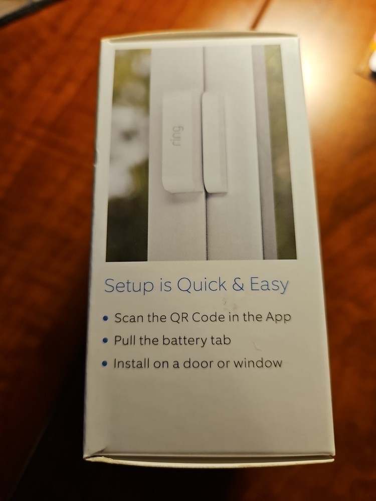 Ring Contact Sensor 2-Pack White