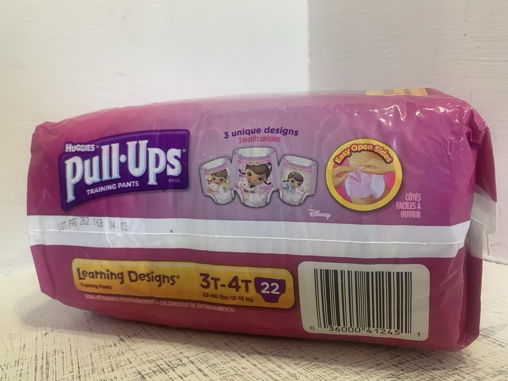 3-4T Vintage Huggies Pull-ups Doc McStuffins