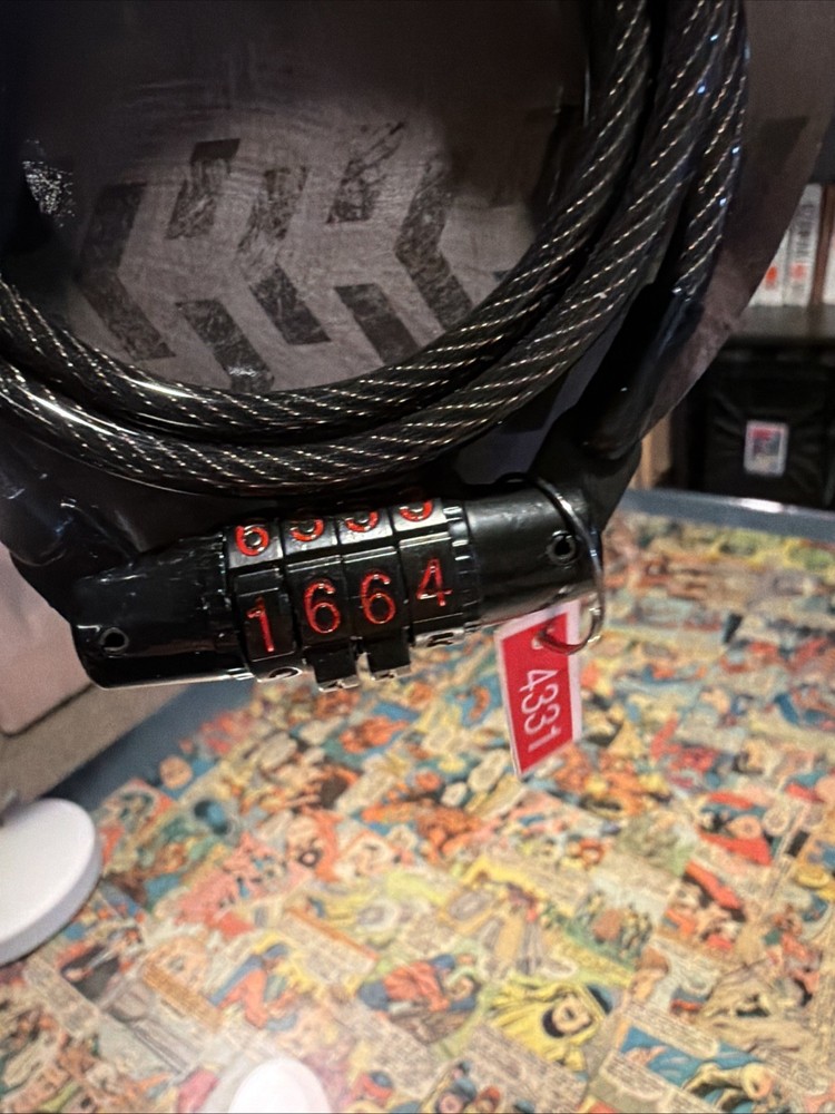 Kryptonite Bike Lock Keeper 512 Combo Cable Combination Lock