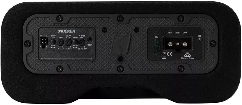 Kicker PTRTP Powered Down-Firing 10" Subwoofer Enclosure