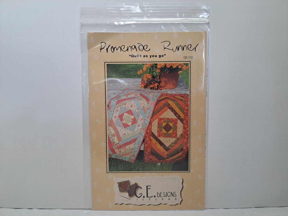 G.E. Designs Iceland Pattern - Promenade (Table Runner) #GE-119