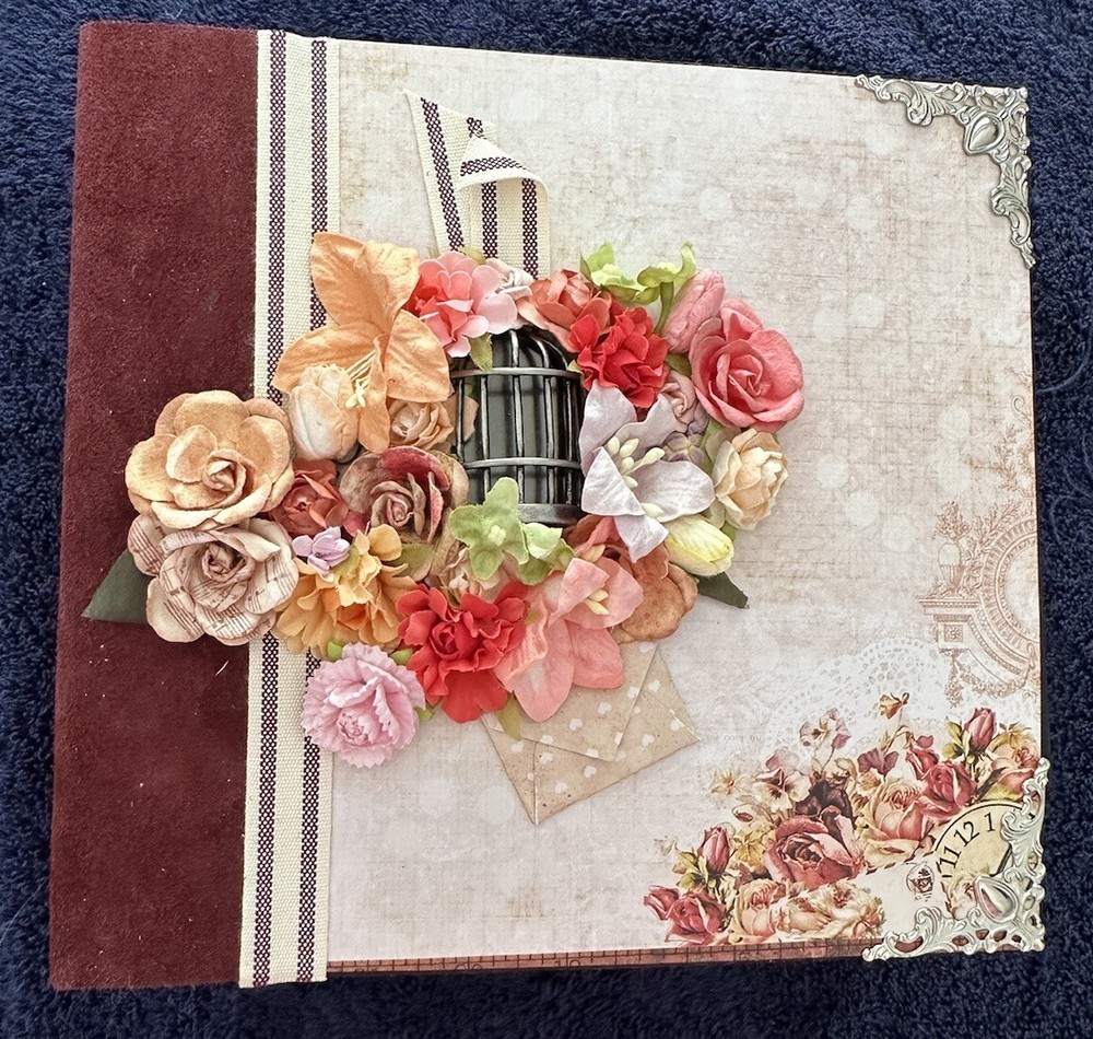 Handmade Album Using Prima Paperline