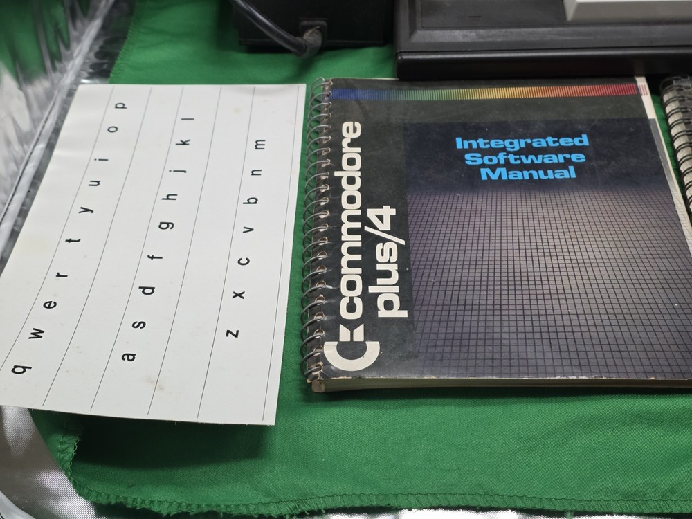 Commodore Plus/4 Vintage Home Computer with Box, Accessories, Manuals