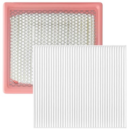 White Cabin Filter & Engine Air Filter Kit for Dodge Avenger 2014 2013 2012