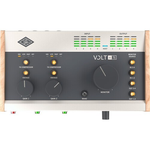 NEW! Universal Audio 4-in/4-out USB 2.0 Audio Interface with Compressor