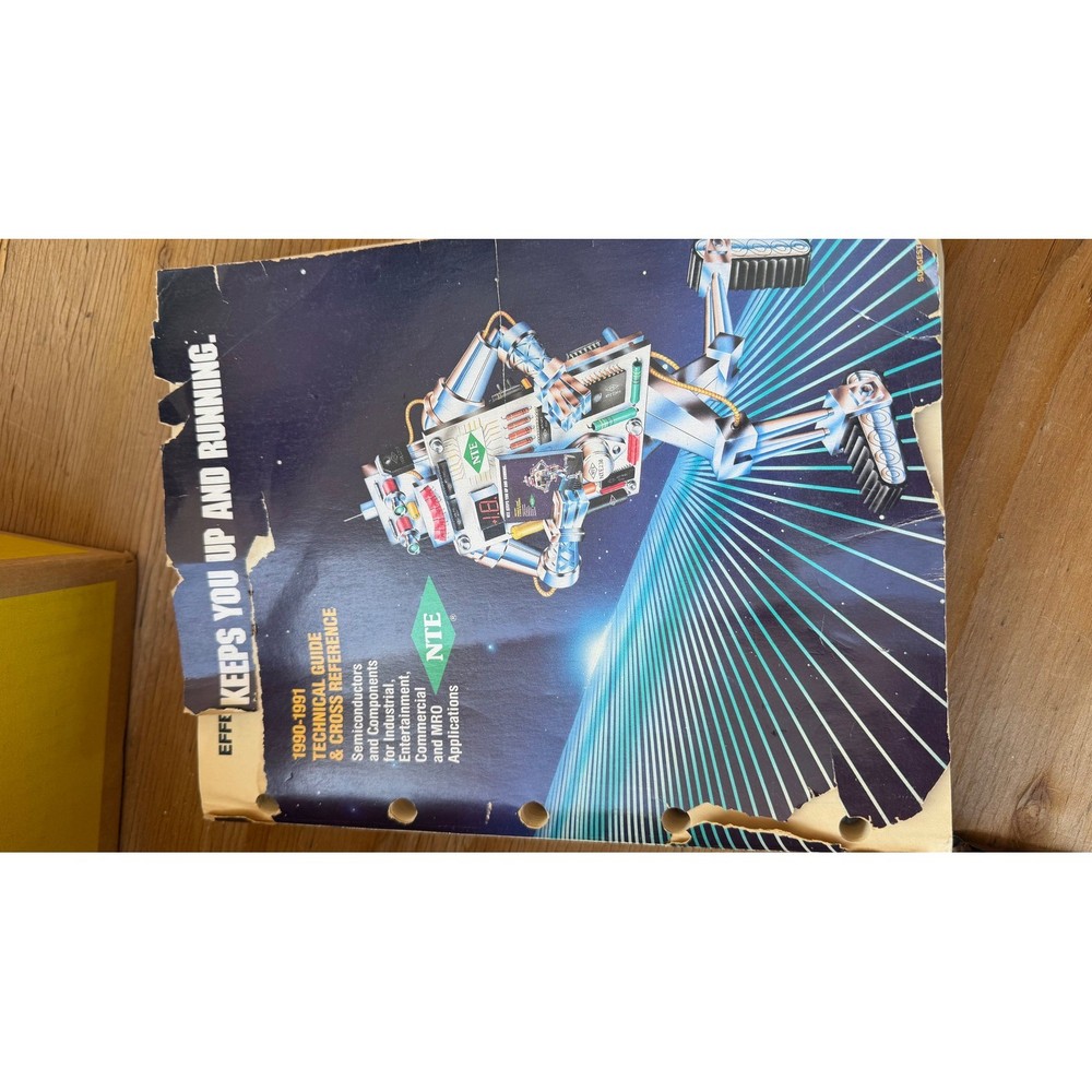 NTE Technical Guide Cross Reference 1990-1991 Manual Vintage Electronics Fair