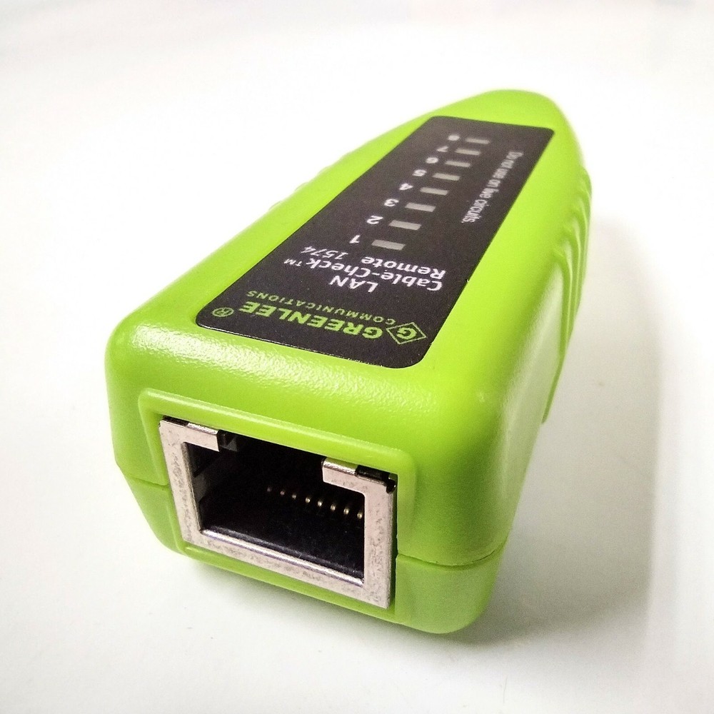 GREENLEE 1574 LAN AND A/V CABLE-CHECK TOOL