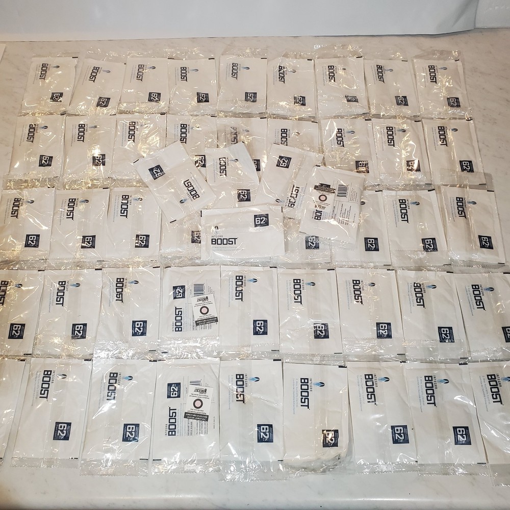 50pc 50 Pack Integra Boost 67g Humidiccant, 62% RH