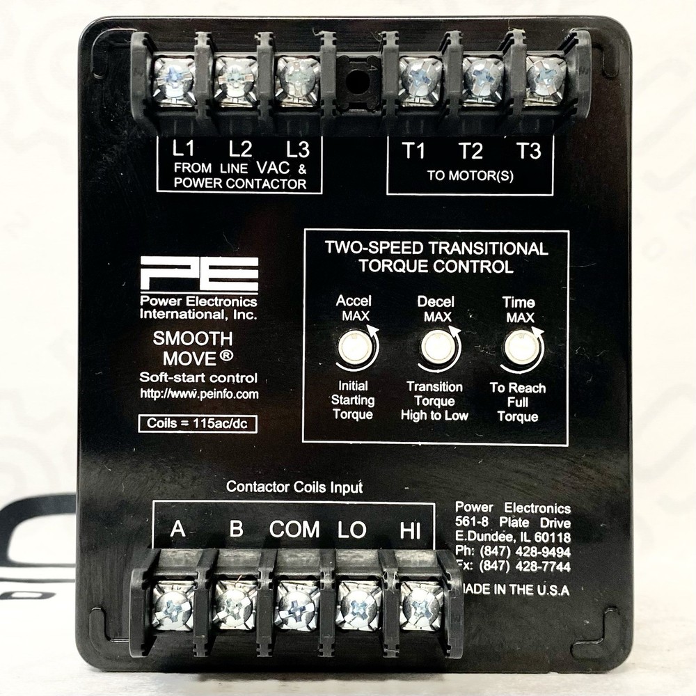 Power Electronics SM5A2L 5A 2-Speed Soft Starter