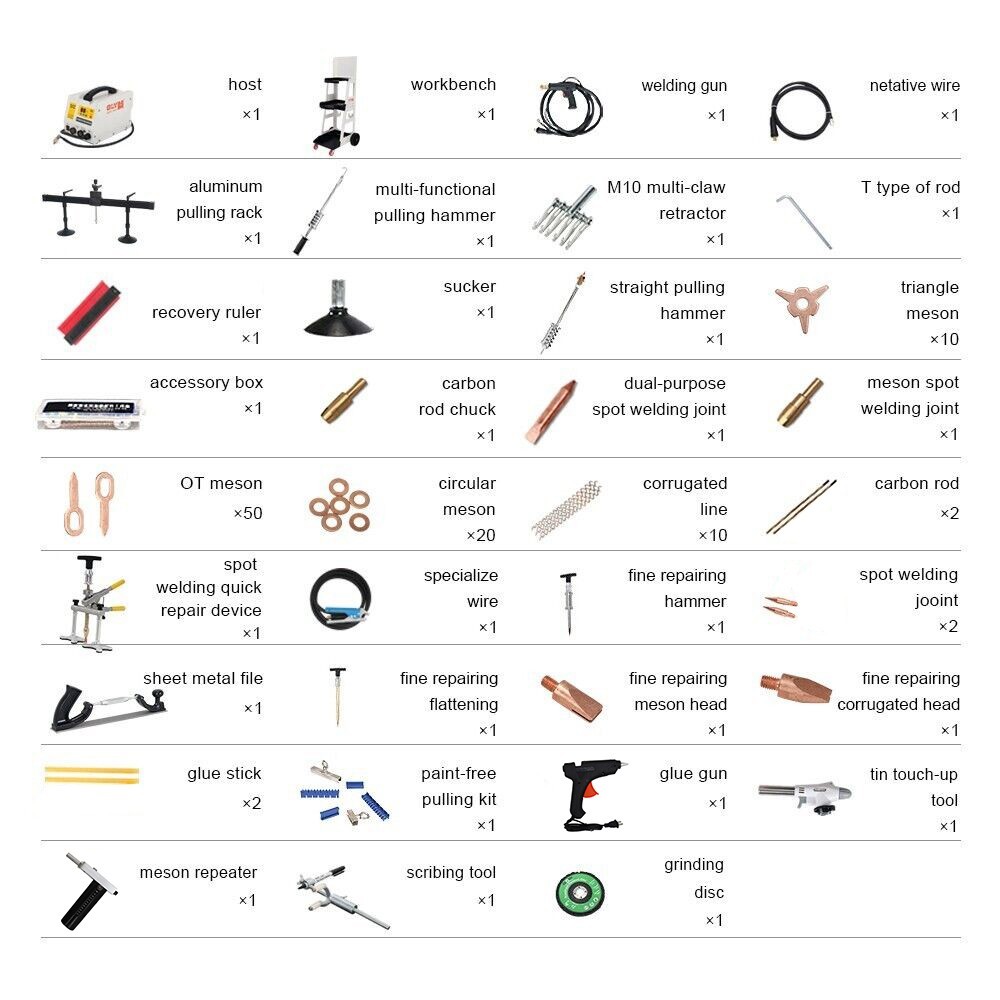 Open Box! Steel Dent Pulling Machine with Data Recovery Function 220V M3/4/5/6