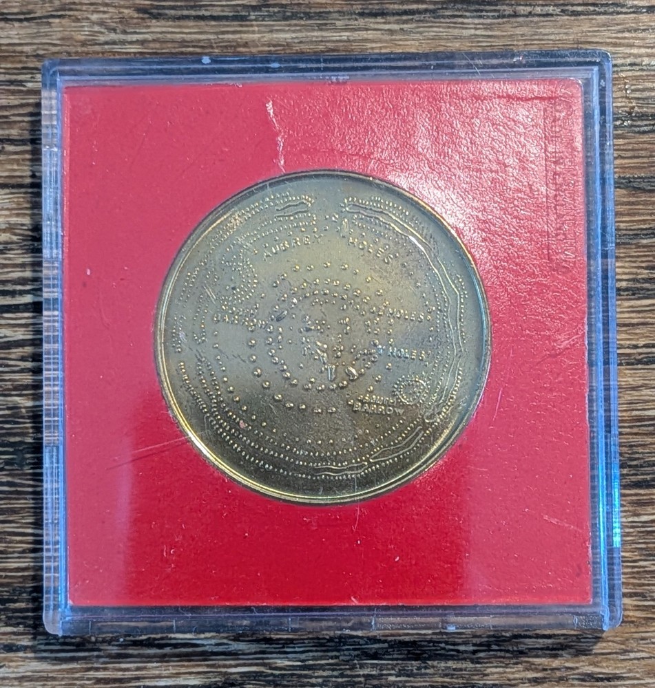 Stonehenge Solid Proof Medallion