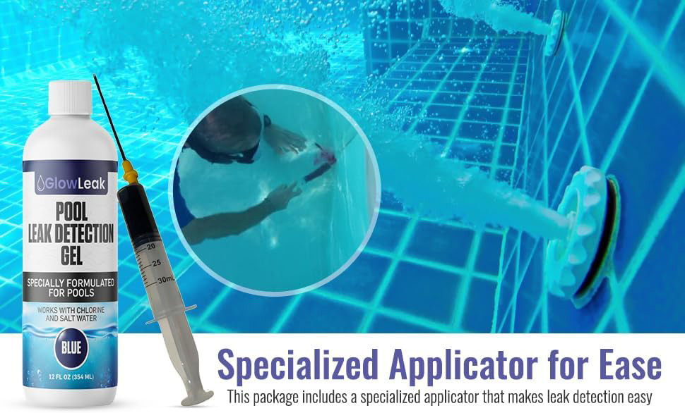 Underwater Pool Leak Detector & Precision Applicator for Leak Detection