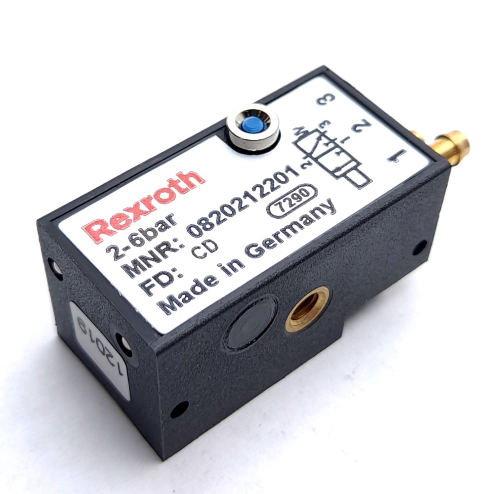 Rexroth 3842532151 Pneumatic Cylinder Switch, 2-6Bar, 2 Position 3 Port