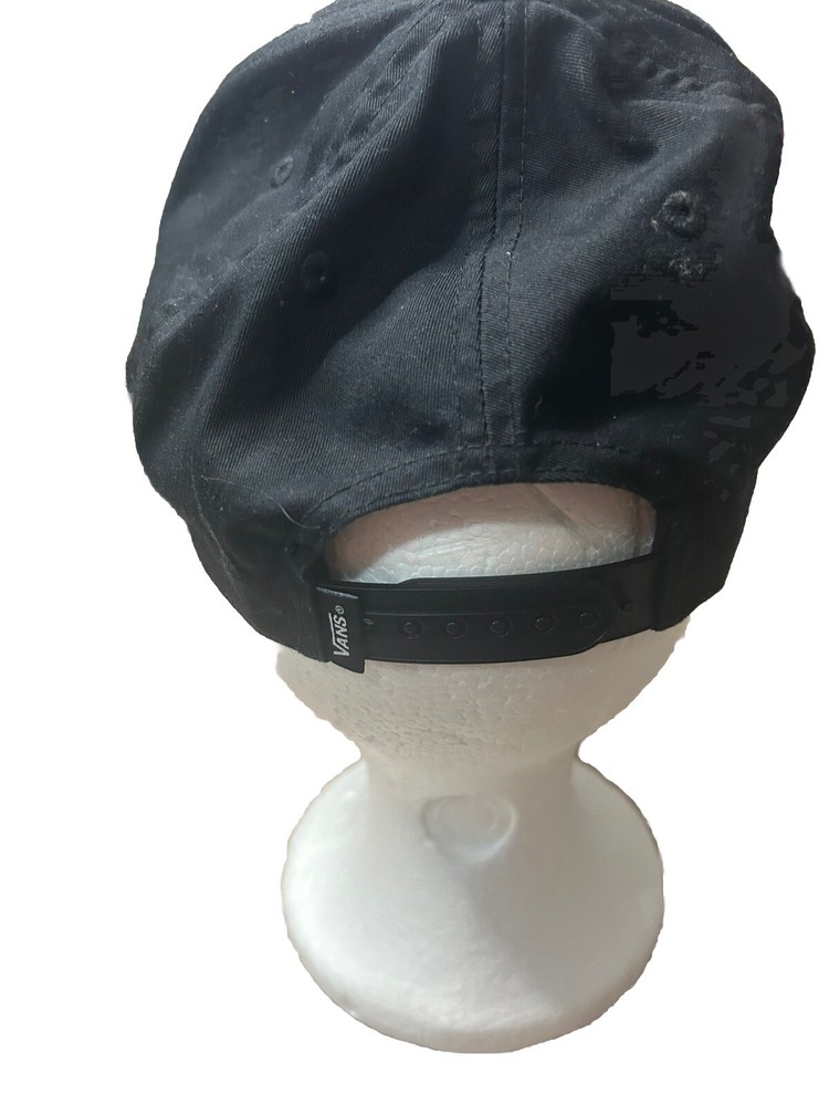 Vans MN Easy Box Snapback Hat Cap Black Kids Size