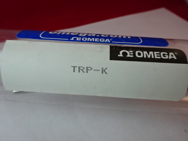 OMEGA ENGINEERING THERMOCOUPLE K TRP-K TEMPERATURE SENSOR AS IS #50