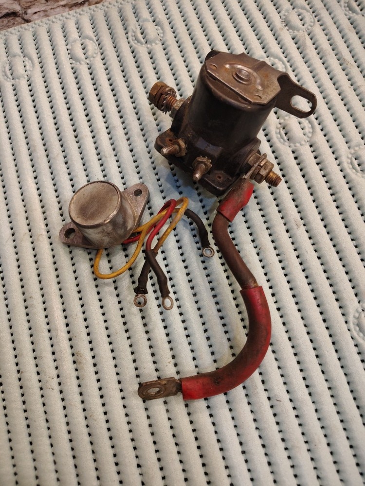 511938 Rectifier And Starter Relay Johnson Evinrude Pre-owned