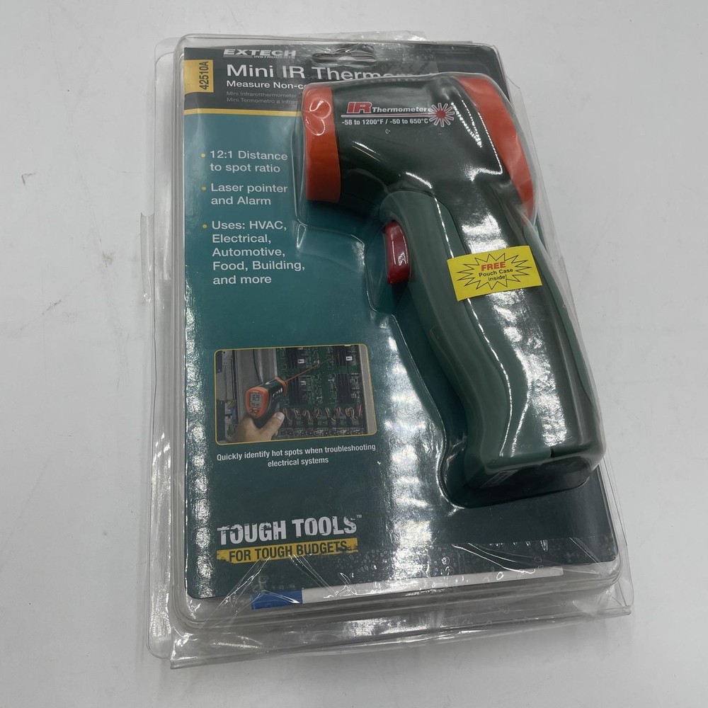 Extech 42510A Mini IR Thermometer with Wide Temperature Range