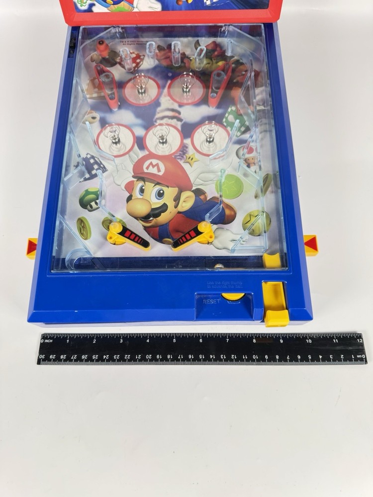 Super Mario 64 Table Top Pinball Machine Game Tested working Great condition